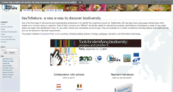 Desktop Screenshot of keytonature.eu